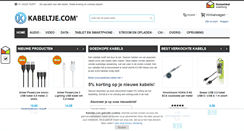 Desktop Screenshot of kabeltje.com